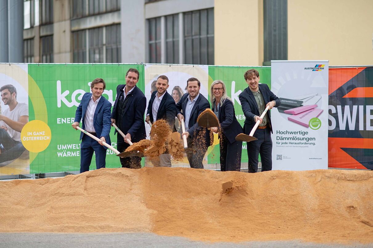 Spatenstich für neue Biomasse-Dampfkesselanlage in Pinkafeld