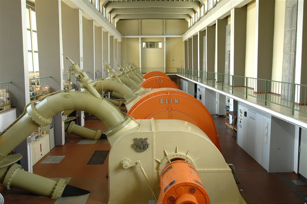 Kraftwerk Fragant Maschinenhalle