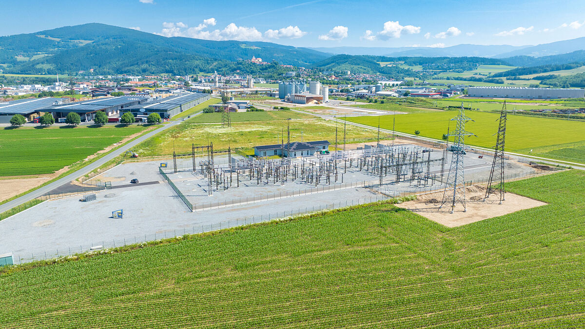 Kärnten Netz_Umspannwerk Treibach_DJI_0511