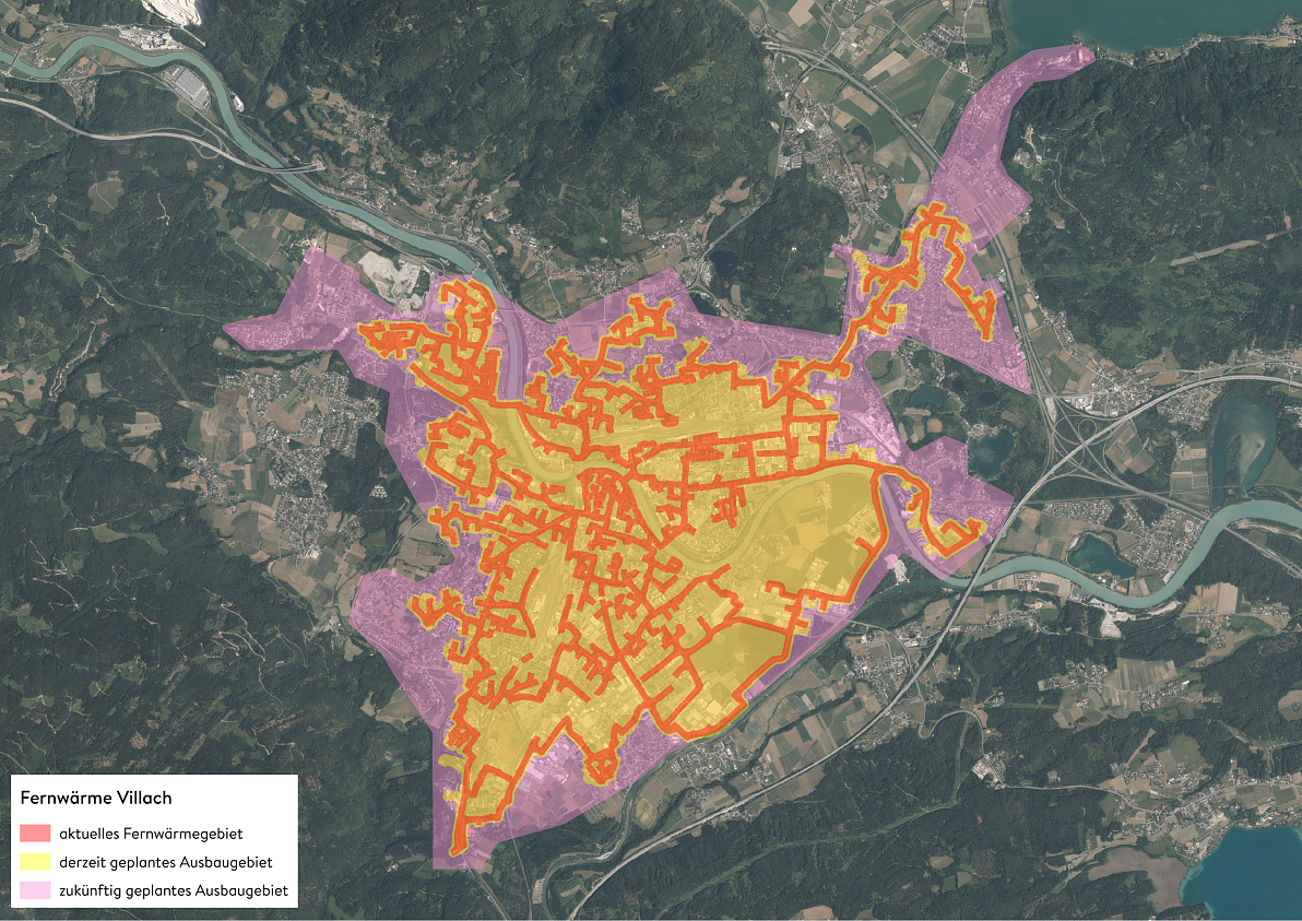 Wärmeplan Villach KEW